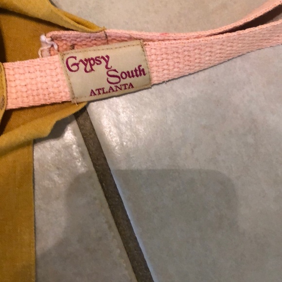 Gypsy South Atlanta gold top Sz xl - Picture 4 of 4